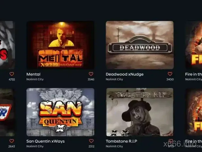 x666 Game Slots Interface